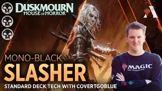 DUSKMOURN - Mono-Black Slasher | Standard Deck Tech with CovertGoBlue | MTG Arena