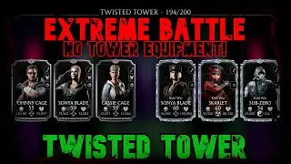 Twisted Tower 194 Extreme Battle Silver Team No Tower Equipment!