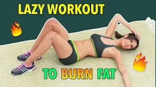 LAZY WORKOUT TO BURN FAT AT NIGHT – MAT WORKOUT AT HOME