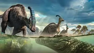 Parasaurolophus: Cretaceous Dinosaur with a Banana-Shaped Head