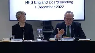 NHS England Board Meeting in Common - 1st December 2022