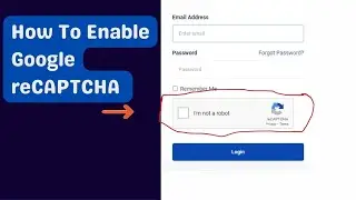 How to set up or install Google reCAPTCHA on a Website