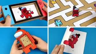 15 CRAZIEST AMONG US (HIDE AND SEEK) ARTS & PAPER CRAFTS