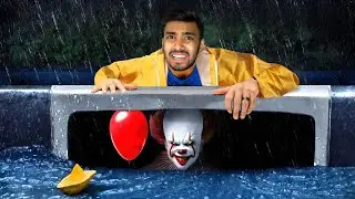 CAN I ESCAPE FROM THIS SCARY PENNYWISE | TECHNO GAMERZ