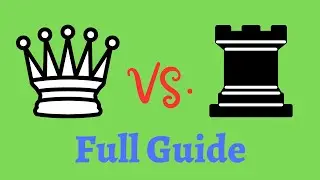 Queen vs. Rook Endgame (FULL Tutorial/Guide)