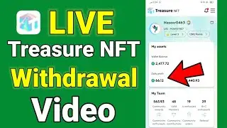 Treasure NFT Withdrawal Kaise Kare | Treasure NFT Withdrawal New Update