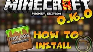 MINECRAFT PE 1.9 TOO MANY ITEMS MOD REVIEW - HOW TO INSTALL TOOL BOX MOD IN MINECRAFT PE 0.16.0