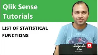 57 Qlik Sense Statistical Functions List
