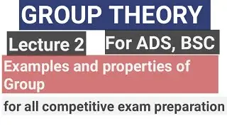 examples and properties of Group||abelian and non abelian groups,