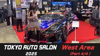 ◆TOKYO AUTO SALON 2025 Part4/4 ◆West Area Hall 1-3◆Jcar◆JDM