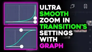 alightmotion ultra smooth zoom in transition preset settings with graph🔥| smooth transition tutorial