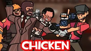 Chicken (Candy But The TF2 Mercs Sing It) | Heathers/TF2 FNF Cover 🎶