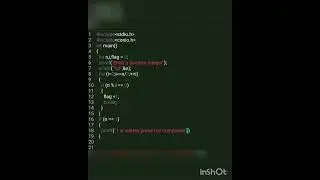 Prime number program in C | C programming