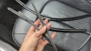 Replacement of rubber wipers Audi A6 C7 VAG