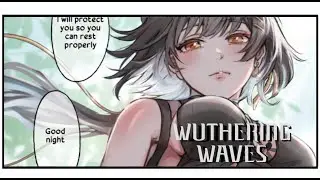 Rover Takes Care of Jiyan [Wuthering Waves Comic Dub]