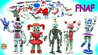 Five Nights At Freddy's Sister Location Funko Ballora, Funtime Foxy FNAF Game