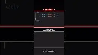 Junior vs Senior | Frontend development | 