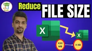 Reduce File Size | How to reduce file size in Excel | Shrink File Size |  Excel | Excel Tutorial