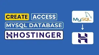 How To Create MYSQL Database In Hostinger | Access MYSQL Database In Hostinger | Add Database