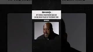 Shaq on investing in Google before it went public in 2004 📈⁠