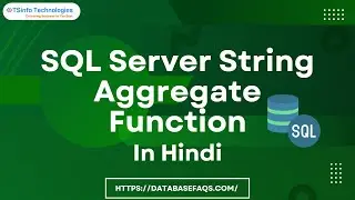 SQL Server String Aggregate Function in Hindi