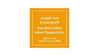 Aus dem Leben eines Taugenichts Hörbuch / Hörspiel 🏞️ Joseph von Eichendorff | Selbst Lesen ist blöd