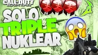 BO2: *SOLO* TRIPLE NUCLEAR ON MELTDOWN (NO FREEZE!)