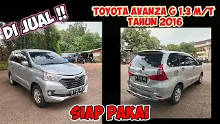 Dijual Totota Avanza Type G M/T Tahun 2016, Siap Pakai