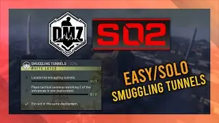 Smuggling Tunnels GUIDE | DMZ Season 2 Mission Guide | White Lotus Solo Guide