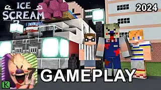 ICE SCREAM 7 GAMEPLAY IN MINECRAFT