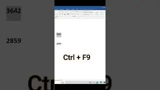 #computershorts Convert text to number | Ms Word tips and tricks