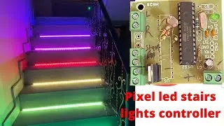 Pixel led stairs lights