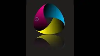 Gradient logo design in CorelDRAW 
