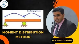 Analysis of Overhang Beam by Moment Distribution Method | Analysis of Indeterminate Structures