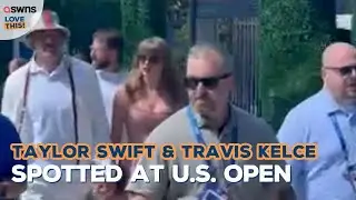 Taylor Swift and Travis Kelce were spotted looking loved-up at the US Open final | LOVE THIS!