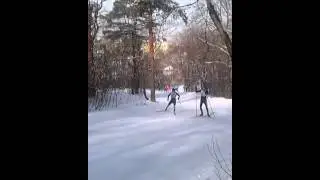 Александр Логинов бежит за ВУЗ