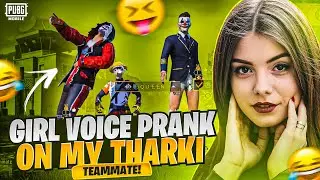 Beautiful Girl Voice Prank on My TEAMATES 😂 | PUBG MOBILE | STAR Levi