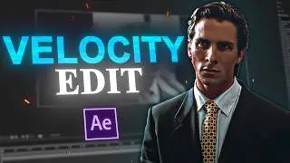 HOW TO: Make a Velocity Edit I After Effects Tutorial