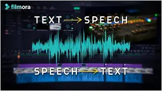 Best TEXT to SPEECH and SPEECH to TEXT converter | Wondershare Filmora Tutorial