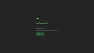 Learn To Create An Interactive Login Form | HTML and  CSS