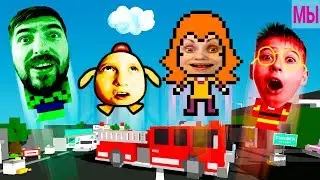 НОВЫЙ ЧЕЛЛЕНДЖ Кто выше Детки и родители Chicken Jump