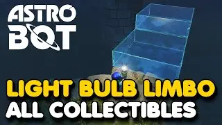 Astro Bot - Light Bulb Limbo 100% Walkthrough (All Bots & Puzzle Pieces)