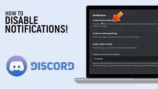 How to Disable Desktop Notifications on Discord Software [EASY]