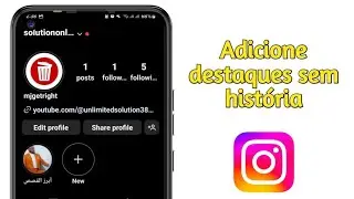 COMO COLOCAR DESTAQUE NO INSTAGRAM SEM POSTAR NOS STORIES 2024 (ATUALIZADO)