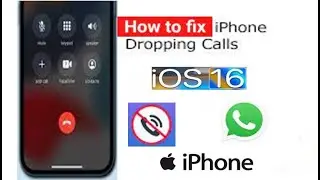 how to fix iPhone keeps Dropping Calls in iOS 16.5.1 Fixed