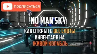 Как открыть все слоты инвентаря на живой корабль. Гайд NO MAN SKY