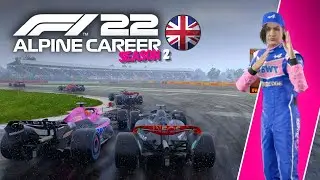 TEAMMATE CHAOS?! - F1 22 Alpine Career S2 PART 6 - Britain GP