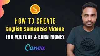 How To Create English Sentences videos | Earn Money On YouTube By English Sentences videos