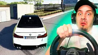 ШАШКИ НА BMW M5 F90 - СЕРИЯ НА РУЛЕ в ASSETTO CORSA