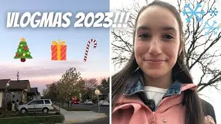 HAPPY VLOGMAS 2023!!!🎄🎅| Cook with me, sharing feelings and advent calendars!